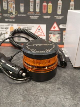 Luz rotativa super slim