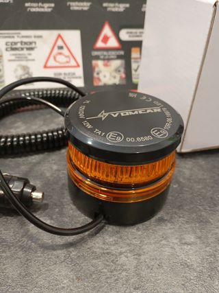 Luz rotativa super slim