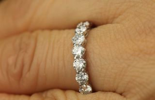 Anillo de plata de ley 925