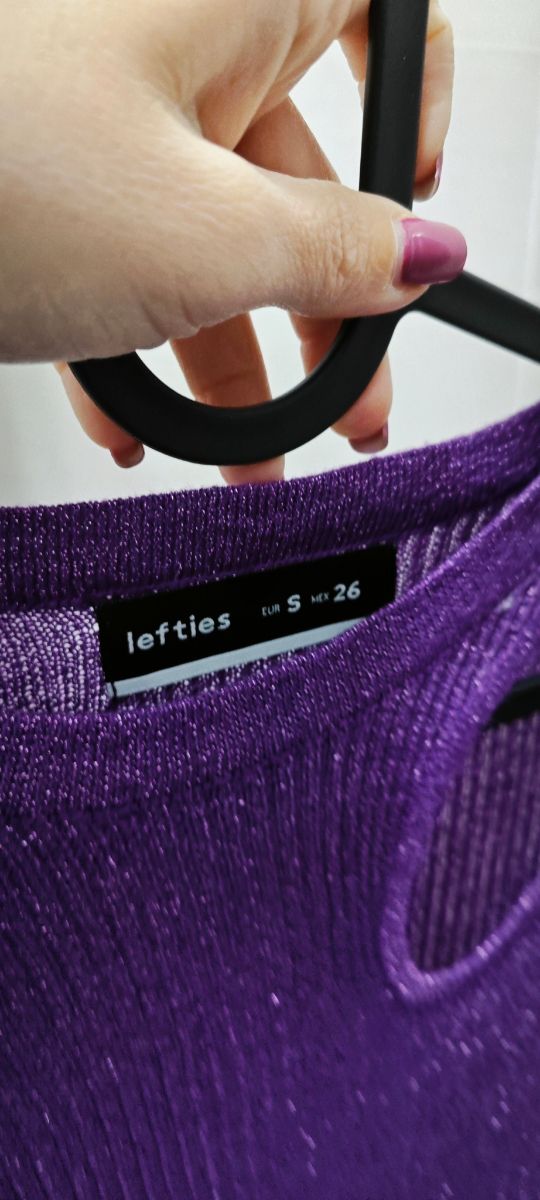 Jersey de punto fino con brillito