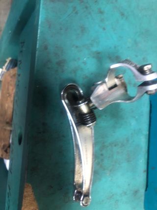 Deragliatore anteriore campagnolo record vintage