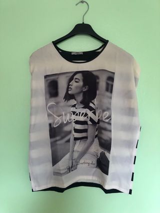 Camiseta zara 