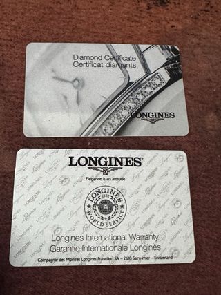 RELOJ LONGINES LA GRANDE CLASSIQUE CON DIAMANTE