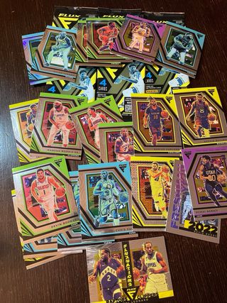 21 Cards FLUX Panini 2022 23 NBA