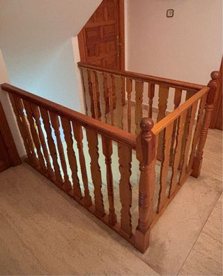 Barandas maderas 
varias medidas 