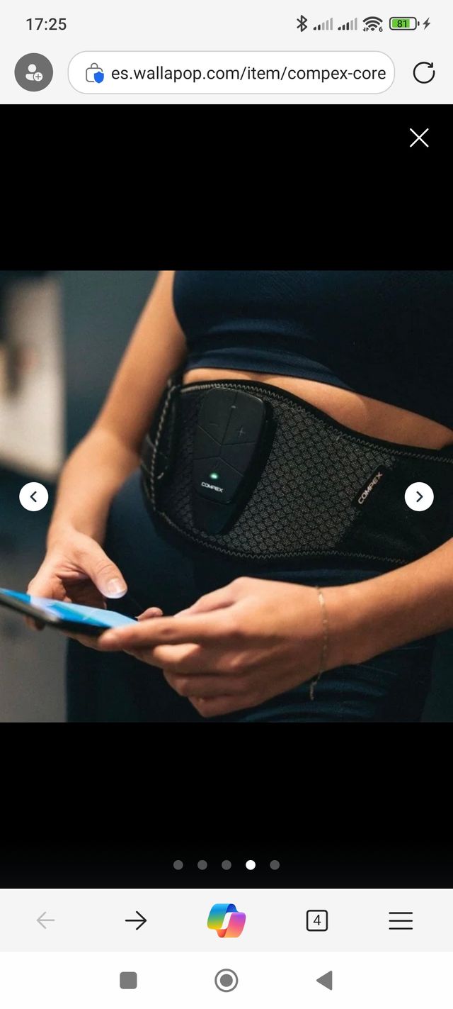 Compex Corebelt 3.0 abdominales