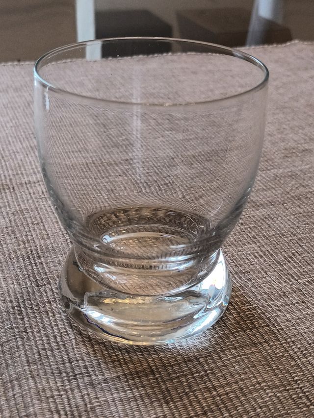 Set 6 bicchieri vetro nuovi