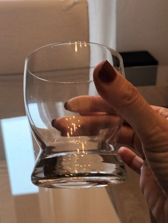 Set 6 bicchieri vetro nuovi