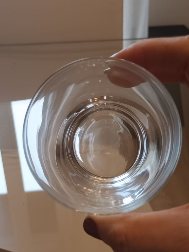 Set 6 bicchieri vetro nuovi