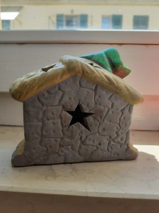 Presepe cm 12,2 x 6 x 9,7 con led