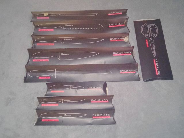 CUCHILLOS CHEF SIBARISTAR   
