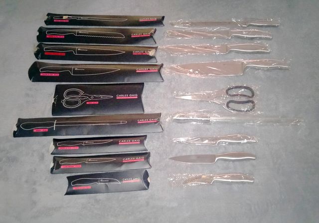 CUCHILLOS CHEF SIBARISTAR   
