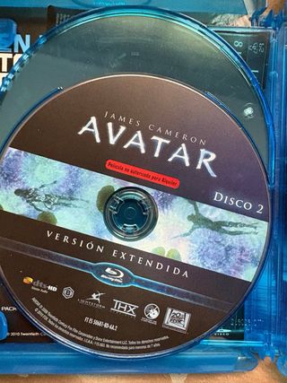 Avatar version extendida blu ray