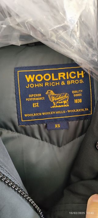 WOOLRICH donna Parka nero