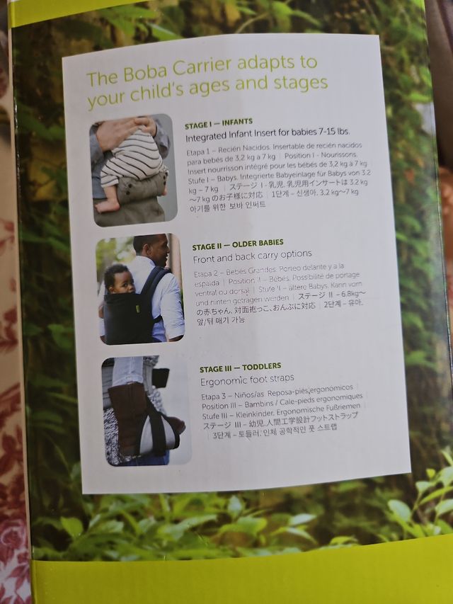 Mochila boba carrier