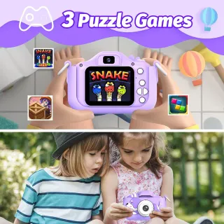 Cámara de fotos/video infantil 3 a 12 años.