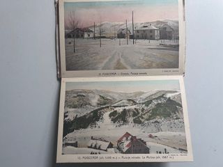 18 Postales antiguas de Puigcerdà,Paisajes Nevados