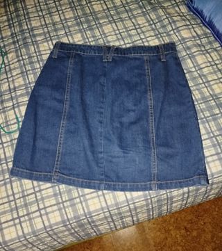 Falda vaquera, talla 36