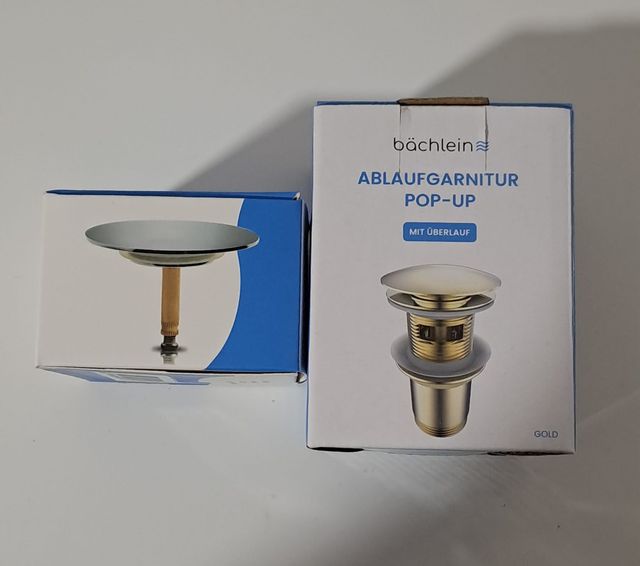 Mecanismo tapón para lavabo