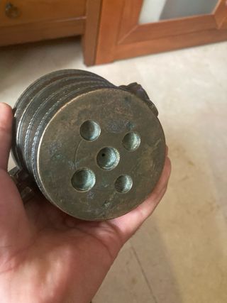 Ponderal de vasos anidados