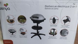 Barbacoa Eléctrica SENYA  2 en 1