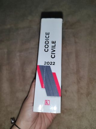 Libro Codice Civile tascabile