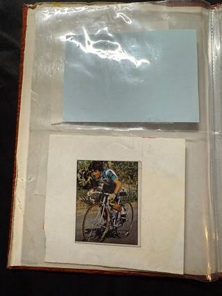 10 autógrafos ciclistas Vuelta España años 80