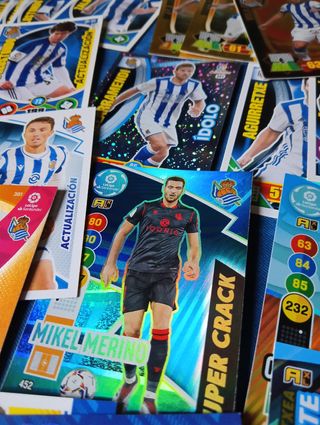 Cartas Real Sociedad Adrenalyn 