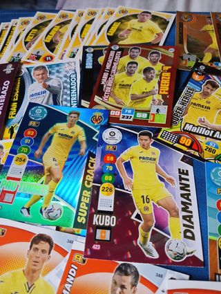 Cartas Villareal CF Adrenalyn 