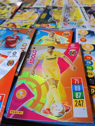 Cartas Villareal CF Adrenalyn 