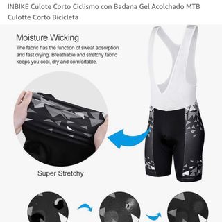 INBIKE Culote Corto Ciclismo