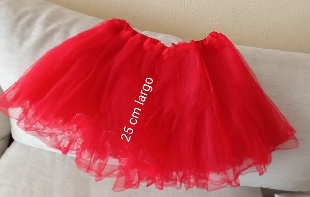 Falda tul niña