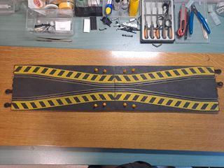 CHICANE DE SCALEXTRIC.