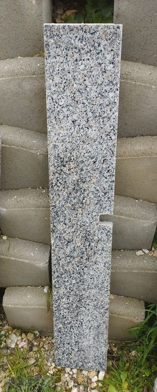 TRE SOGLIE IN GRANITO 168X30,5X3  99X17X2  78X17X3