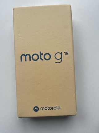 Móvil  Motorola Moto g15 Gris
