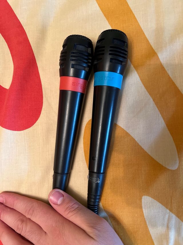 Sing star latino con microfonos 