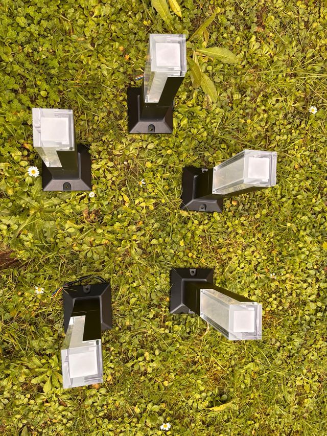 Luz de cesped impermeable.