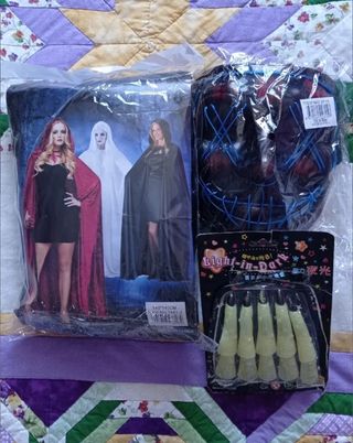 Pack disfraz Halloween.