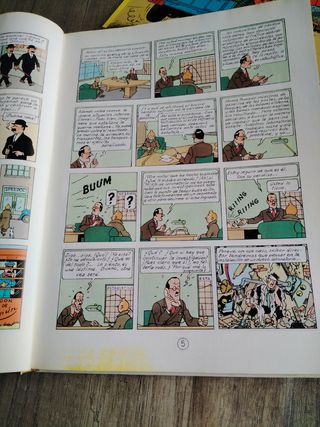 TINTÍN El país de oro negro y otro
