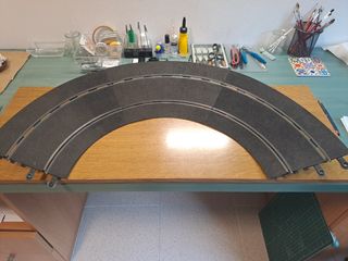 PERALTE DE SCALEXTRIC.