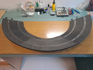 PERALTE DE SCALEXTRIC.