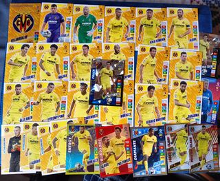Gran colección cartas Villarreal CF 