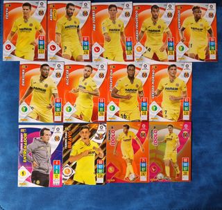Gran colección cartas Villarreal CF 