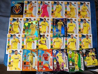 Gran colección cartas Villarreal CF 