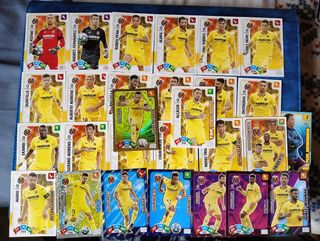 Gran colección cartas Villarreal CF 