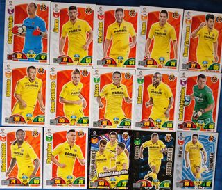 Gran colección cartas Villarreal CF 