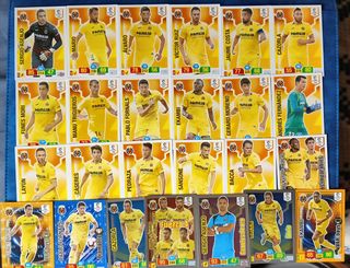 Gran colección cartas Villarreal CF 