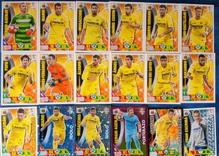 Gran colección cartas Villarreal CF 