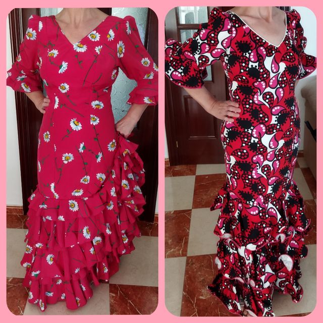 Traje de flamenca 36-38