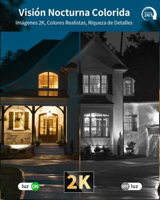 NUASI 4G Cámara Vigilancia Exterior solar 4G